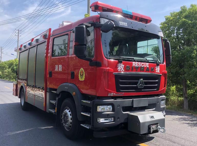 适航牌WKL5140TXFJY100型抢险救援消防车