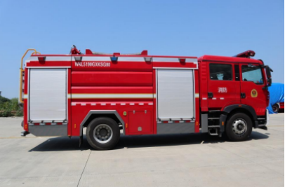 适航牌WKL5190GXFSG80型水罐消防车