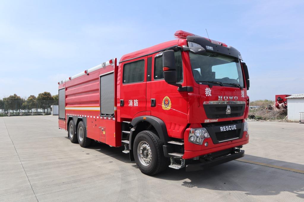 WKL5340GXFSG180/HW型水罐消防车