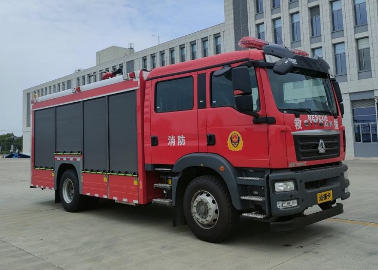 适航牌WKL5180GXFSG60/SK型水罐消防车