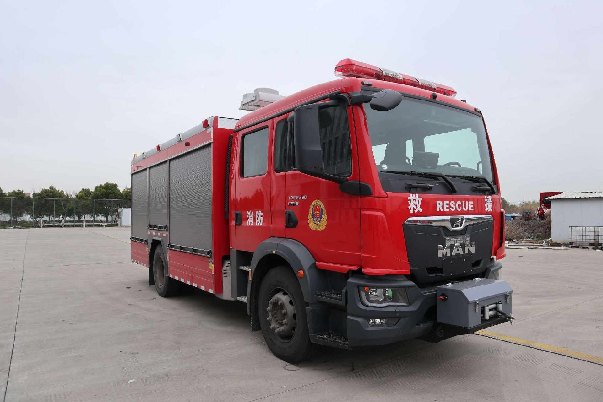 WKL5160GXFAP50/MN型压缩空气泡沫消防车