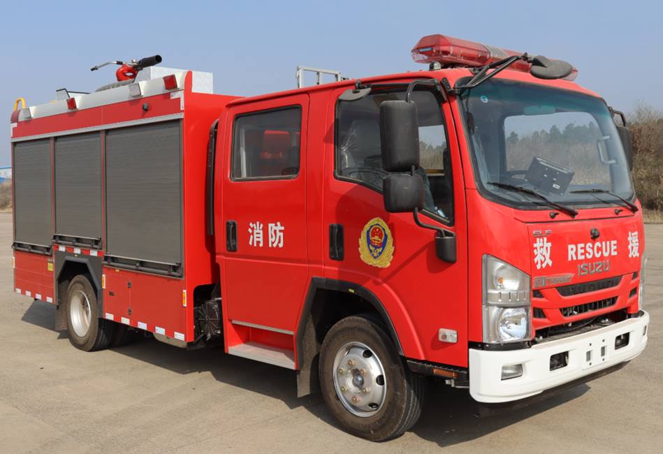 WKL5100GXFPM35/WL型泡沫消防车