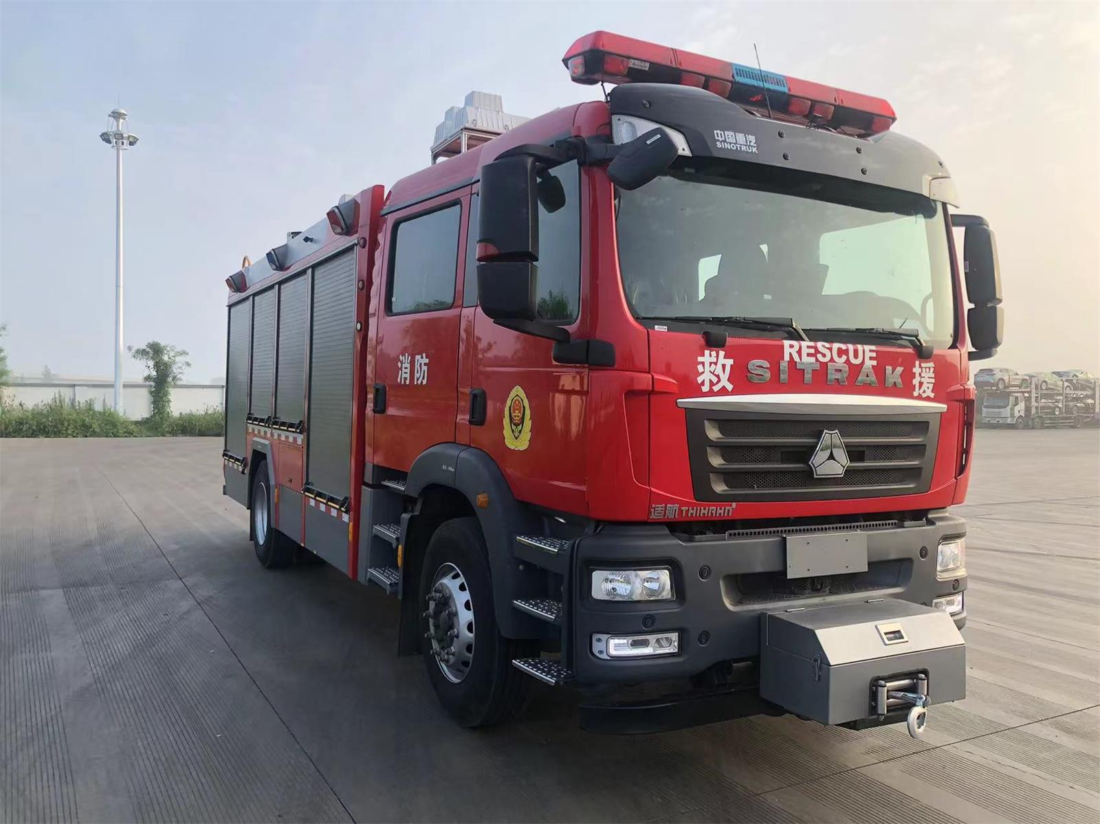 WKL5170GXFAP50型压缩空气泡沫消防车