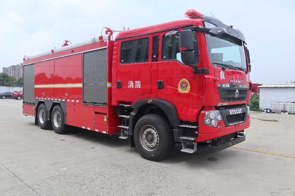 WKL5241GXFGF60/HW型干粉消防车