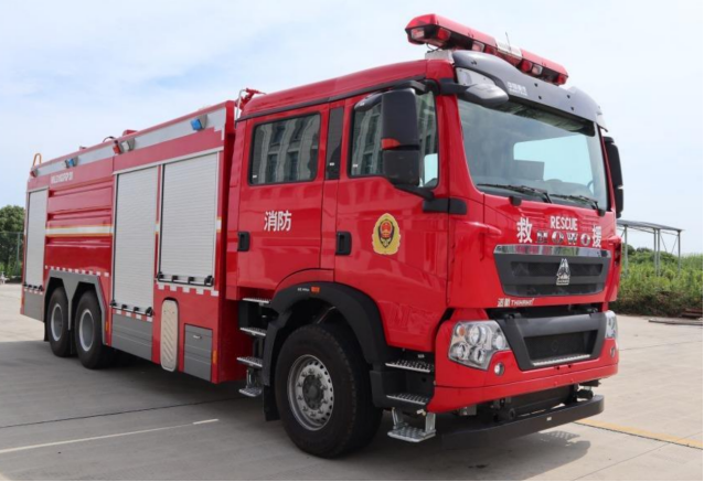 WKL5300GXFGP120型干粉泡沫联用消防车